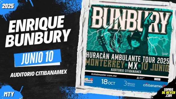 ENRIQUE BUNBURY EN MONTERREY AUDITORIO CITIBANAMEX 2025