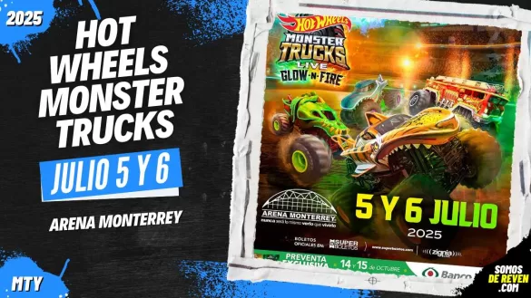 HOT WHEELS MONSTER TRUCK EN ARENA MONTERREY 2025