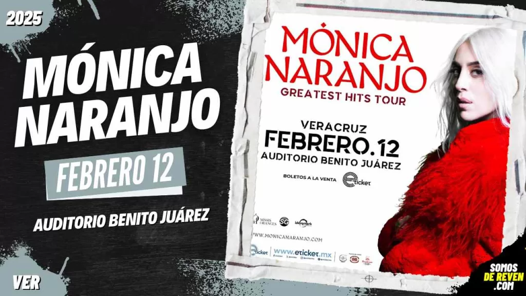 MÓNICA NARANJO EN VERACRUZ AUDITORIO BENITO JUÁREZ 2024