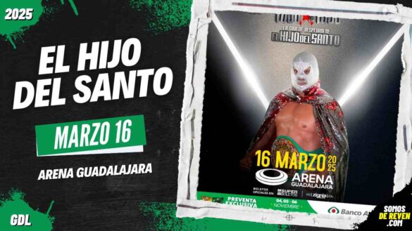 EL HIJO DEL SANTO EN ARENA GUADALAJARA 2025