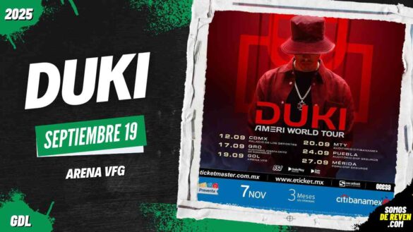 DUKI EN GUADALAJARA ARENA VFG 2025