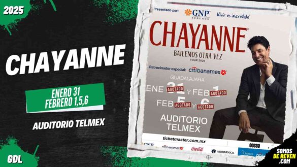 CHAYANNE EN GUADALAJARA AUDITORIO TELMEX 2025