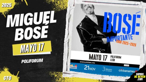 MIGUEL BOSÉ EN LEÓN POLIFORUM 2025