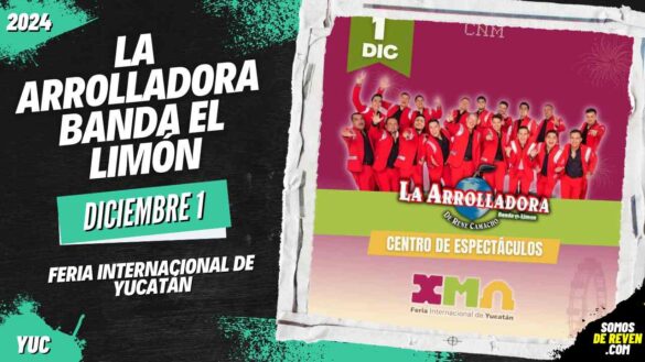 LA ARROLLADORA BANDA EL LIMÓN EN MÉRIDA FERIA YUCATÁN XMATKUIL 2024