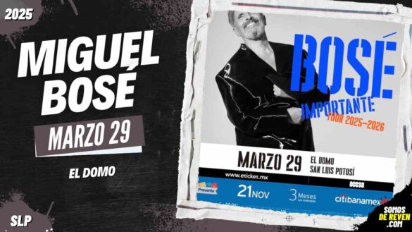 MIGUEL BOSÉ EN SAN LUIS POTOSÍ EL DOMO 2025