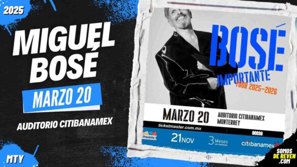 MIGUEL BOSÉ EN MONTERREY AUDITORIO CITIBANAMEX 2025