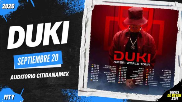 DUKI EN MONTERREY AUDITORIO CITIBANAMEX 2025