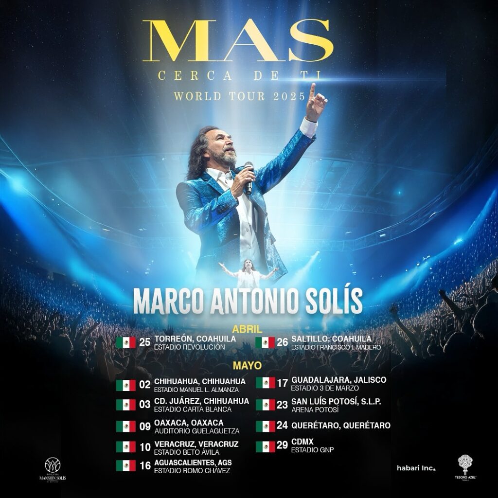 MARCO ANTONIO SOLÍS EN MEXICO 2025