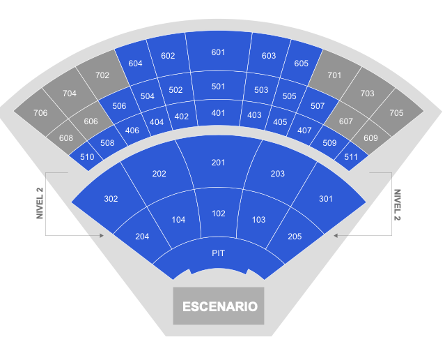 MAPA AUDITORIO TELMEX