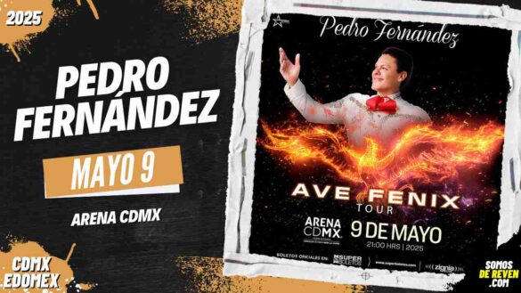 PEDRO FERNÁNDEZ EN ARENA CDMX 2025