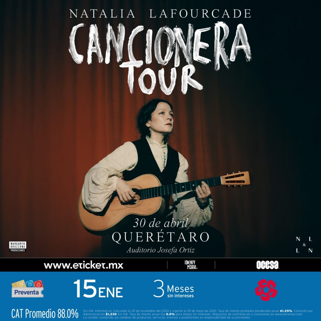 NATALIA LAFOURCADE EN QUERÉTARO AUDITORIO JOSEFA ORTÍZ 2025