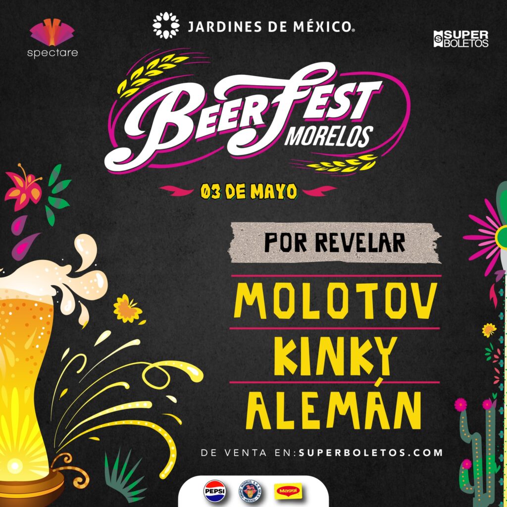 BEERFEST MORELOS EN JARDÍNES DE MÉXICO 2025