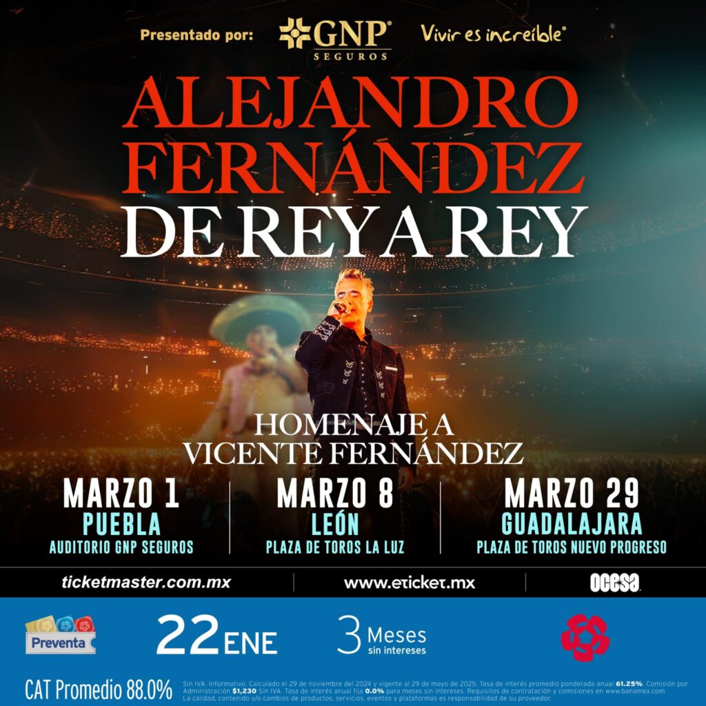 ALEJANDRO FERNÁNDEZ EN LEÓN PLAZA DE TOROS LA LUZ 2025