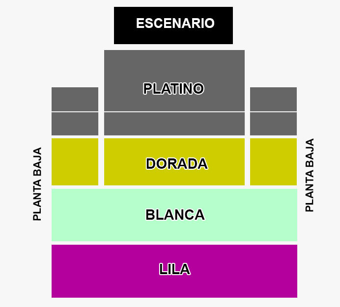 mapa AUDITORIO LA ISLA 2025