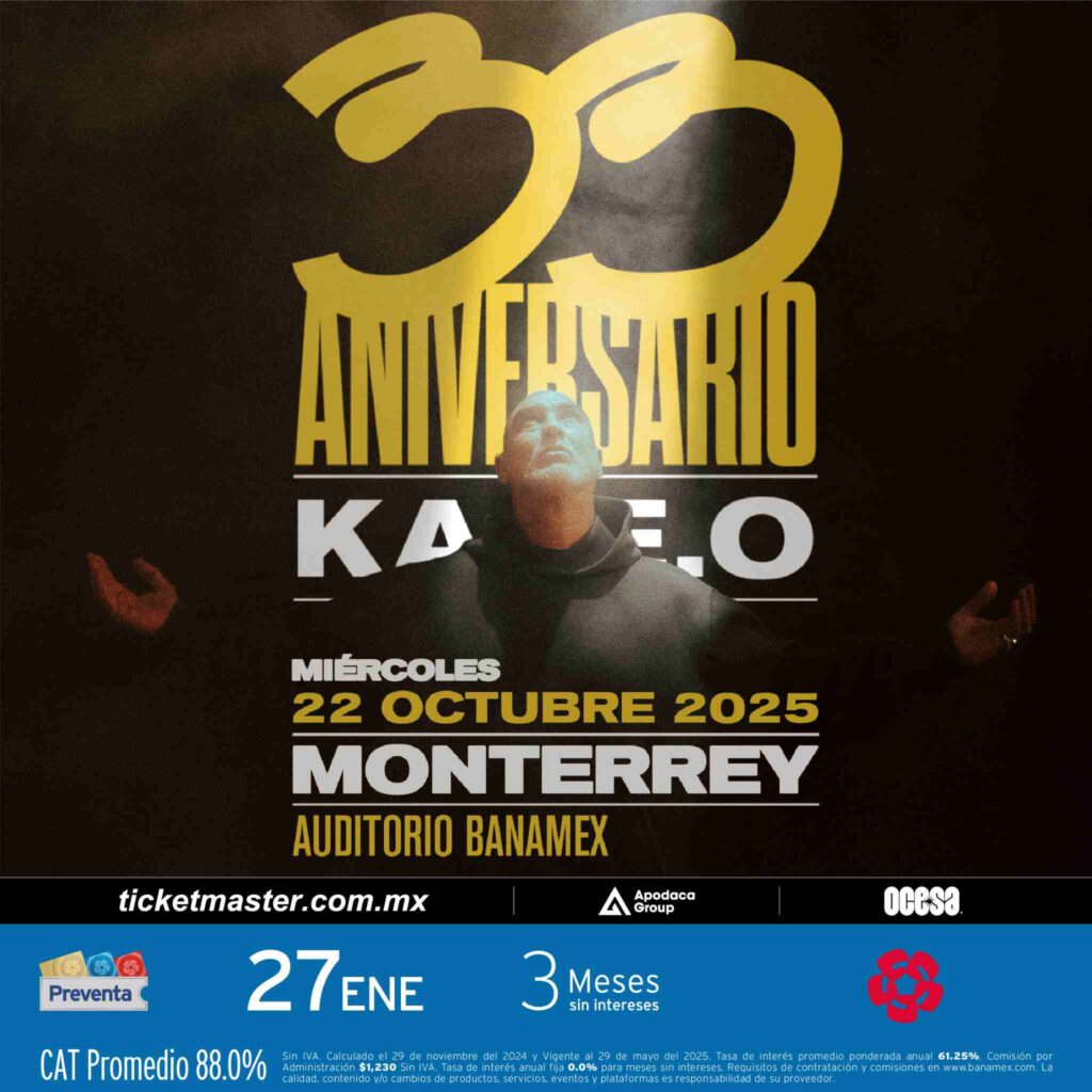 KASEO EN MONTERREY AUDITORIO BANAMEX 2025