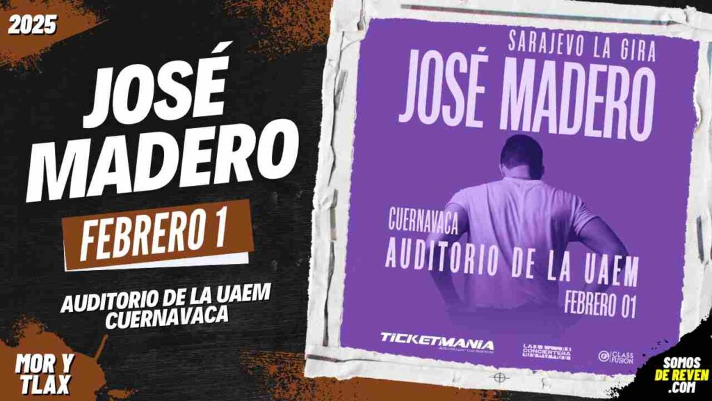 JOSÉ MADERO EN CUERNAVACA AUDITORIO DE LA UAEM 2025
