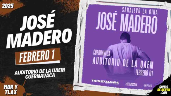 JOSÉ MADERO EN CUERNAVACA AUDITORIO DE LA UAEM 2025