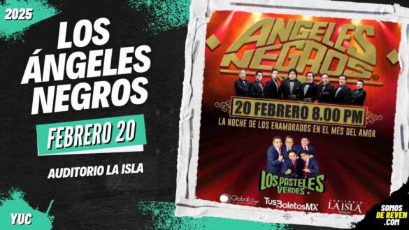 LOS ÁNGELES NEGROS EN MÉRIDA AUDITORIO LA ISLA 2025