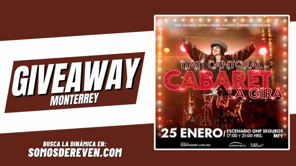 CABARET GIVEAWAY ESCENARIO GNP SEGUROS 2025