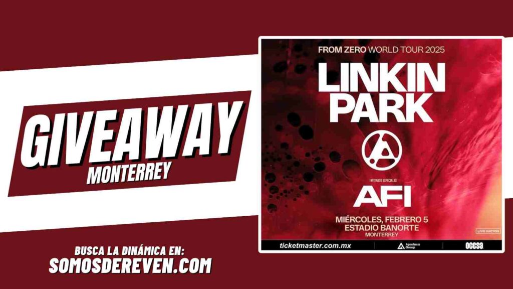 LINKIN PARK GIVEAWAY EN ESTADIO BANORTE 2025