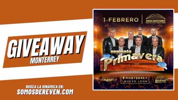 CONJUNTO PRIMAVERA GIVEAWAY EN ARENA MONTERREY 2025