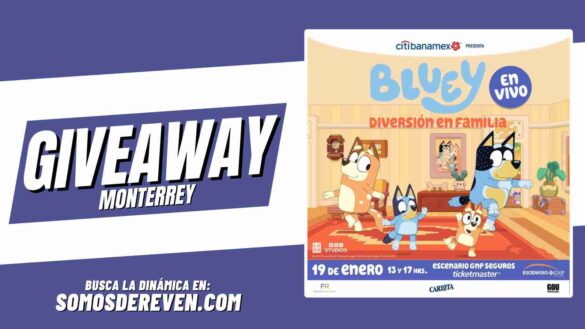 BLUEY EN VIVO GIVEAWAY ESCENARIO GNP SEGUROS 2025