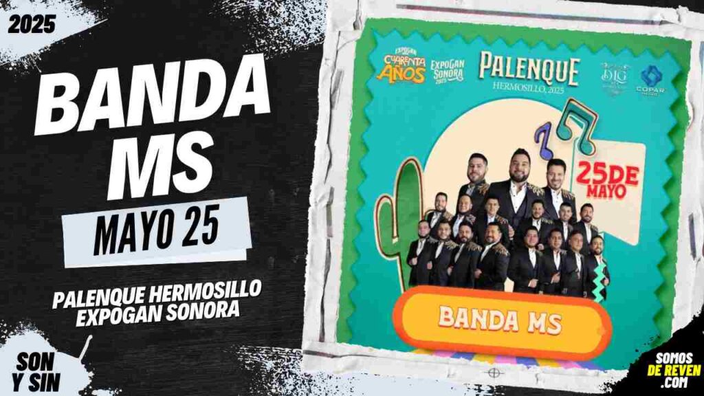 BANDA MS EN PALENQUE HERMOSILLO EXPOGAN SONORA 2025