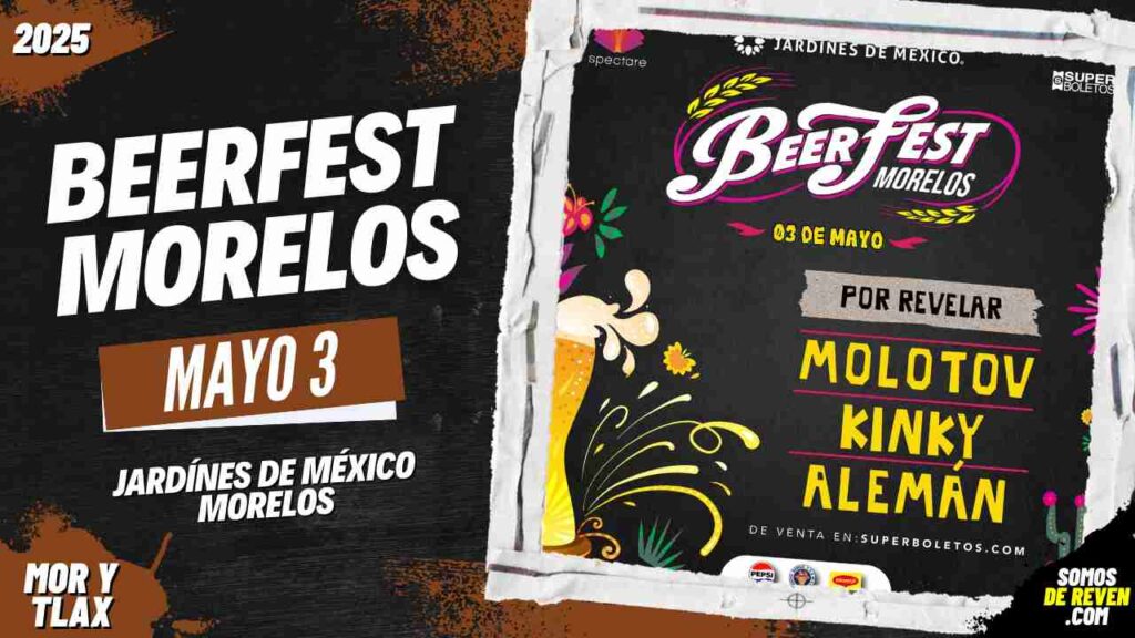 BEERFEST MORELOS EN JARDÍNES DE MÉXICO 2025