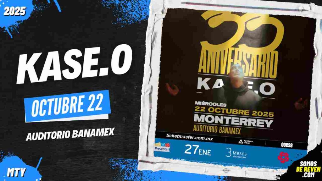 KASEO EN MONTERREY AUDITORIO BANAMEX 2025