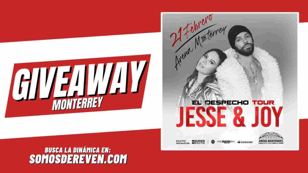 JESSE Y JOY GIVEAWAY EN ARENA MONTERREY 2025