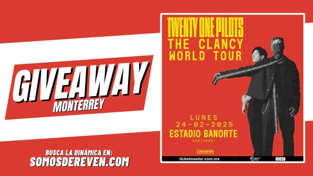 TWENTY ONE PILOTS GIVEAWAY EN ESTADIO BANORTE 2025