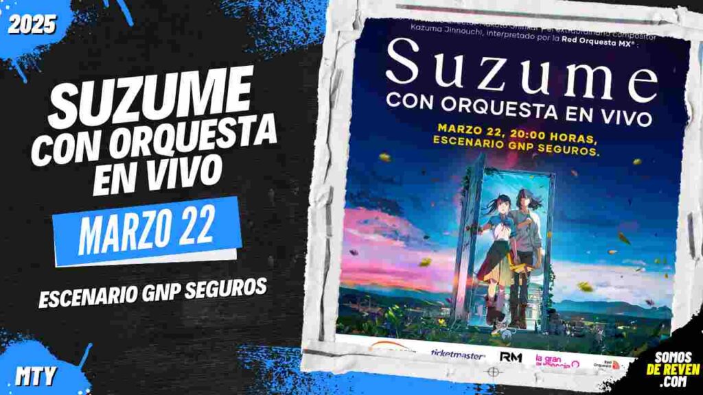 SUZUME CON ORQUESTA EN VIVO EN MONTERREY ESCENARIO GNP 2025