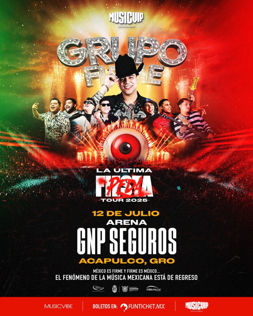 GRUPO FIRME EN ACAPULCO 2025 ARENA GNP SEGUROS