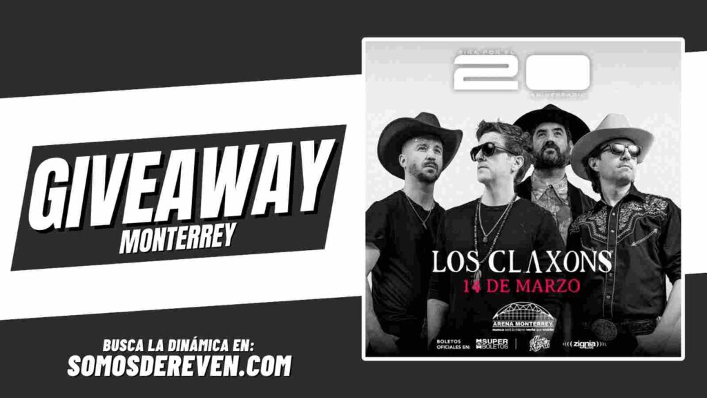 LOS CLAXONS GIVEAWAY EN ARENA MONTERREY 2025