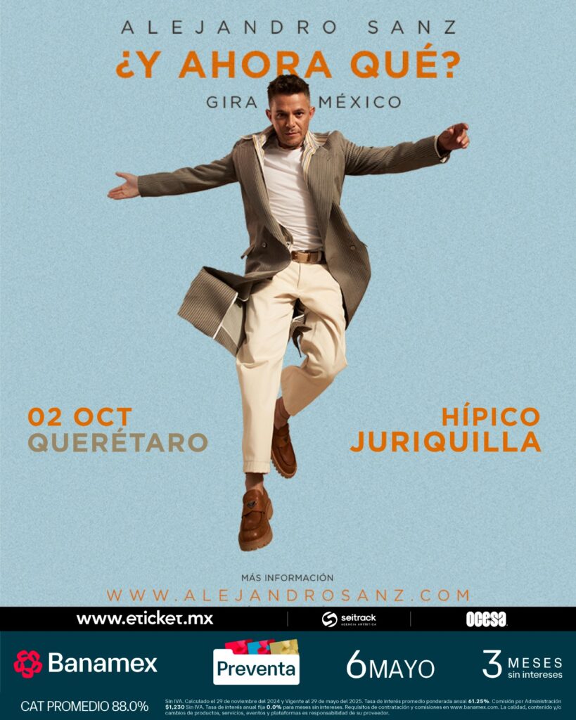 ALEJANDRO SANZ EN QUERÉTARO 2025 HÍPICO DE JURIQUILLA
