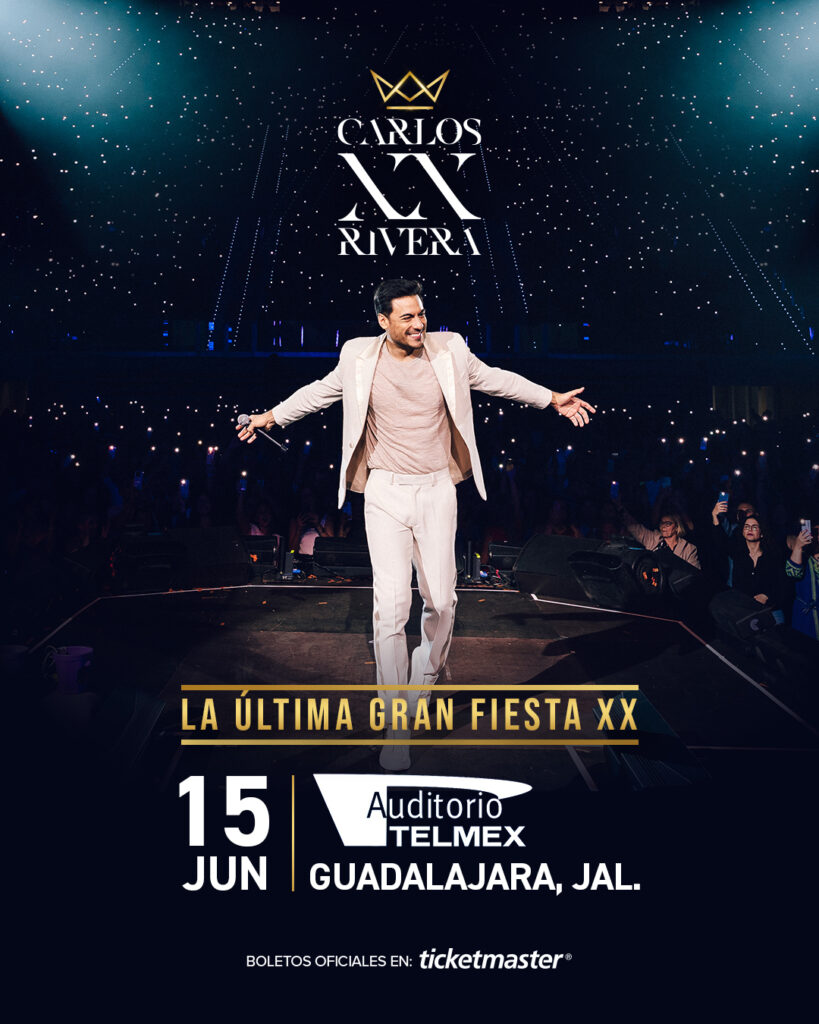 CARLOS RIVERA EN GUADALAJARA 2025 AUDITORIO TELMEX