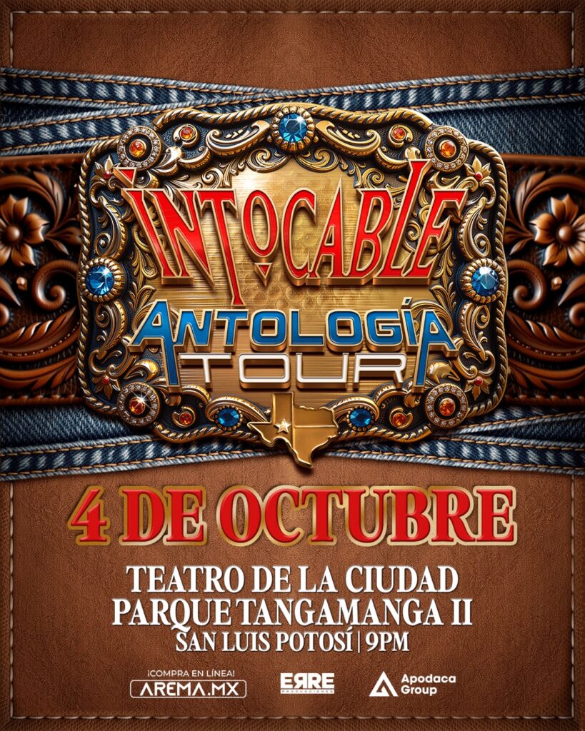 INTOCABLE EN SAN LUIS POTOSÍ 2025 TEATRO DE LA CIUDAD