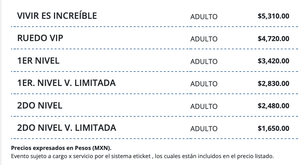 ALEJANDRO SANZ EN MÉRIDA 2025 FORO GNP SEGUROS PRECIOS