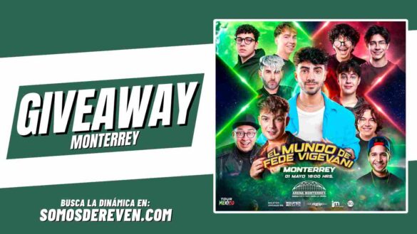 EL MUNDO DE FEDE VIGEVANI GIVEAWAY EN ARENA MONTERREY 2025
