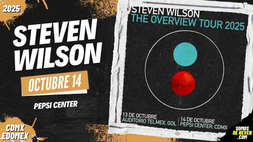 STEVEN WILSON EN CDMX EN PEPSI CENTER