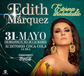 EDITH MÁRQUEZ EN MÉRIDA 2025 AUDITORIO COCA COLA LA ISLA