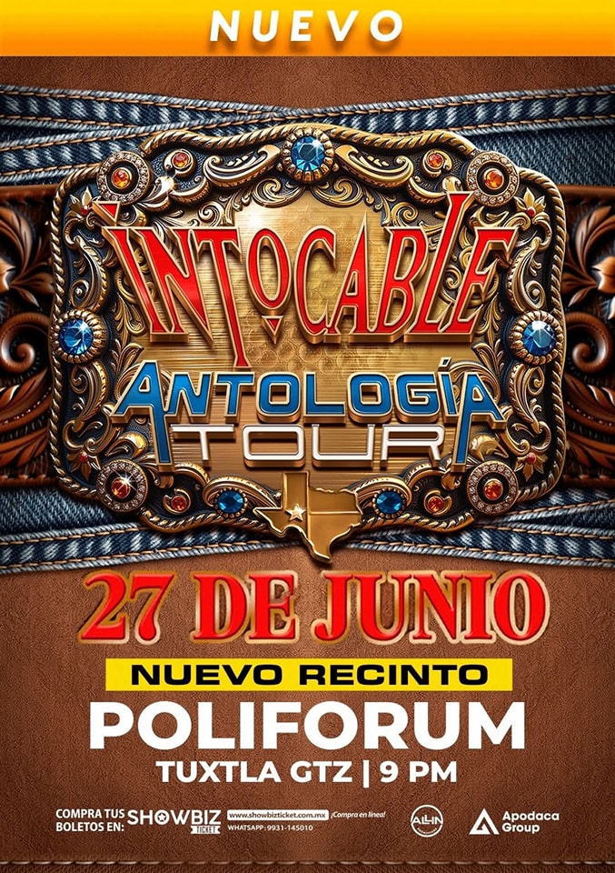 INTOCABLE EN TUXTLA GUTIÉRREZ 2025 POLIFORUM
