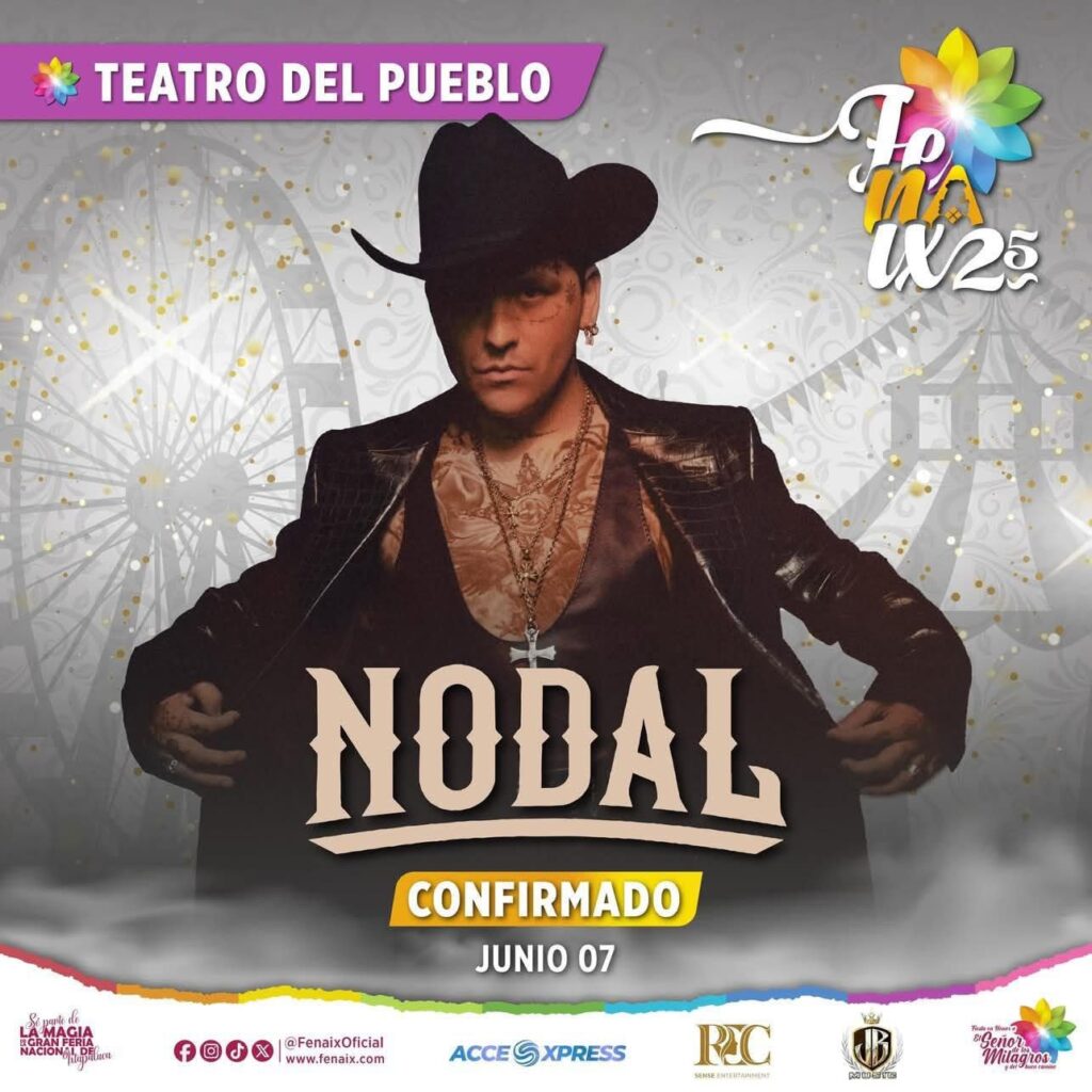 CHRISTIAN NODAL EN FERIA NACIONAL IXTAPALUCA 2025