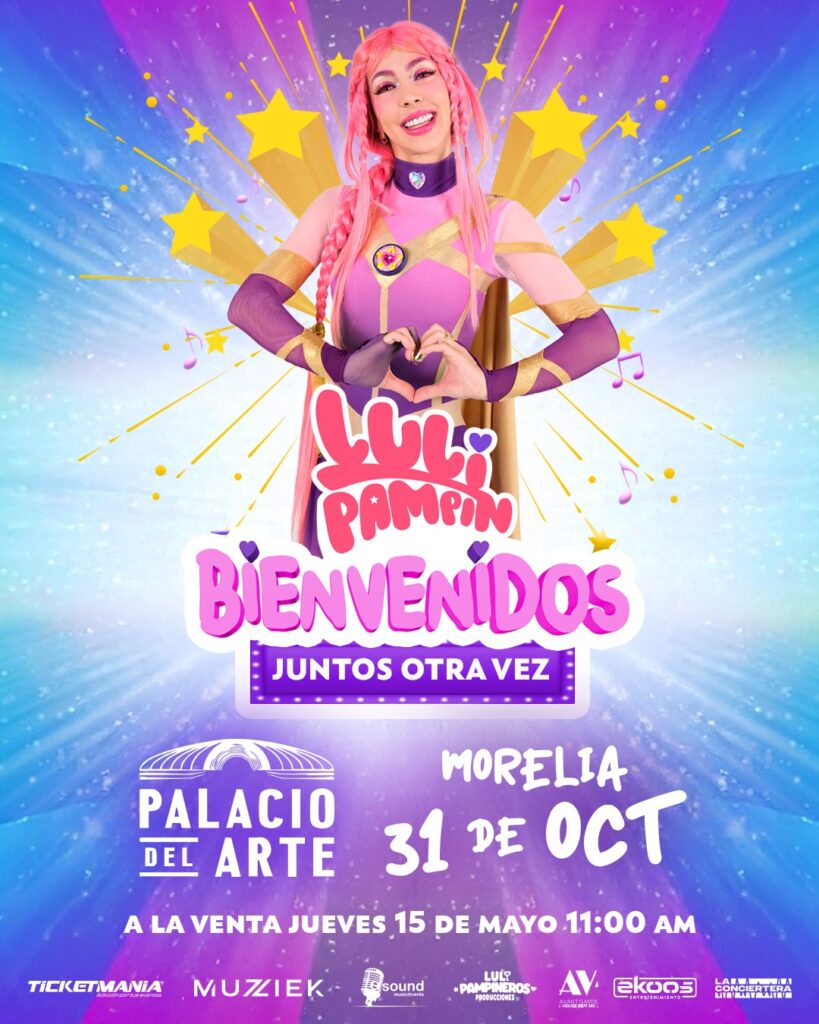 LULI PAMPIN EN MORELIA 2025 PALACIO DEL ARTE