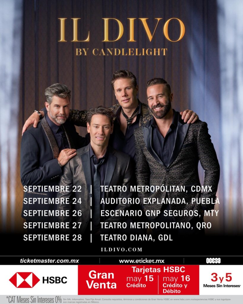 IL DIVO EN CDMX 2025 TEATRO METROPÓLITAN