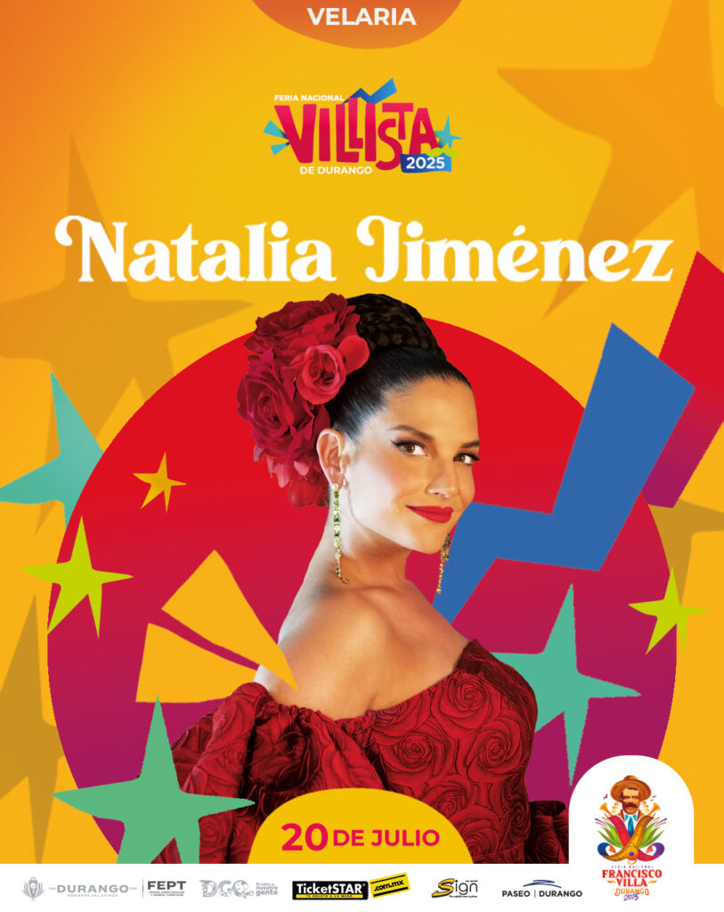 NATALIA JIMÉNEZ EN DURANGO 2025 FERIA LA VILLISTA