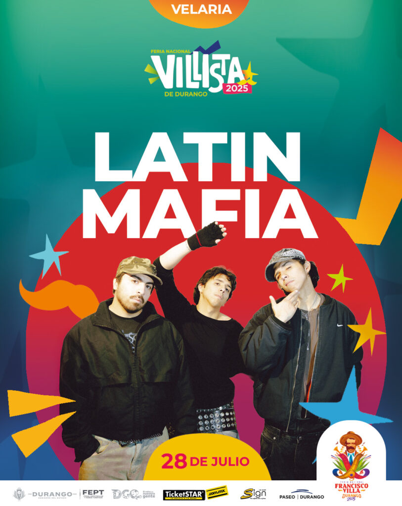 LATIN MAFIA EN DURANGO 2025 FERIA LA VILLISTA