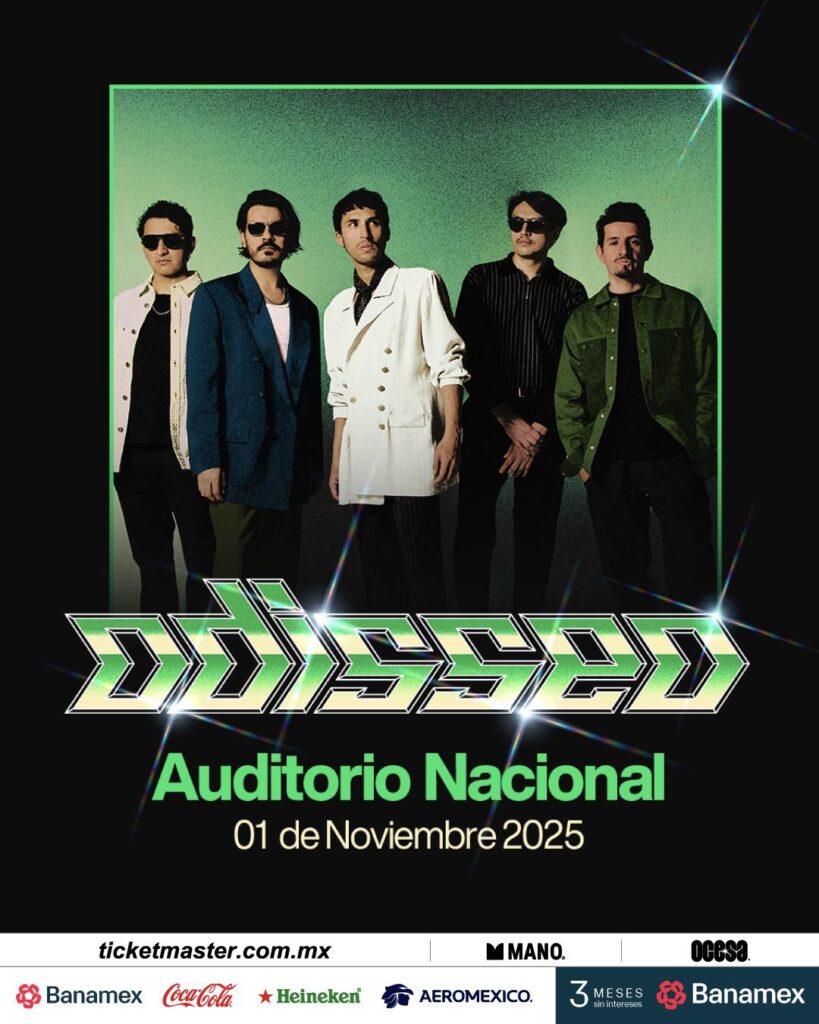 ODISSEO EN CDMX 2025 AUDITORIO NACIONAL