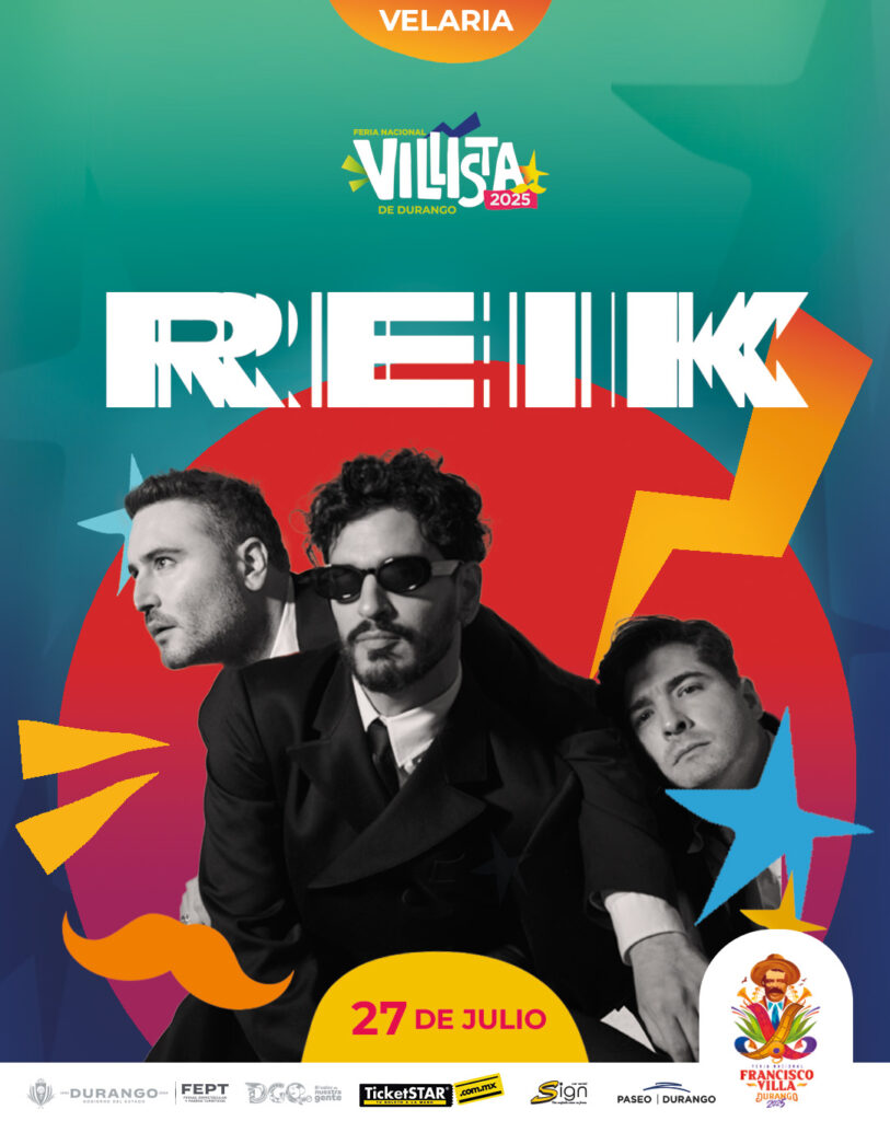 REIK EN DURANGO 2025 FERIA LA VILLISTA