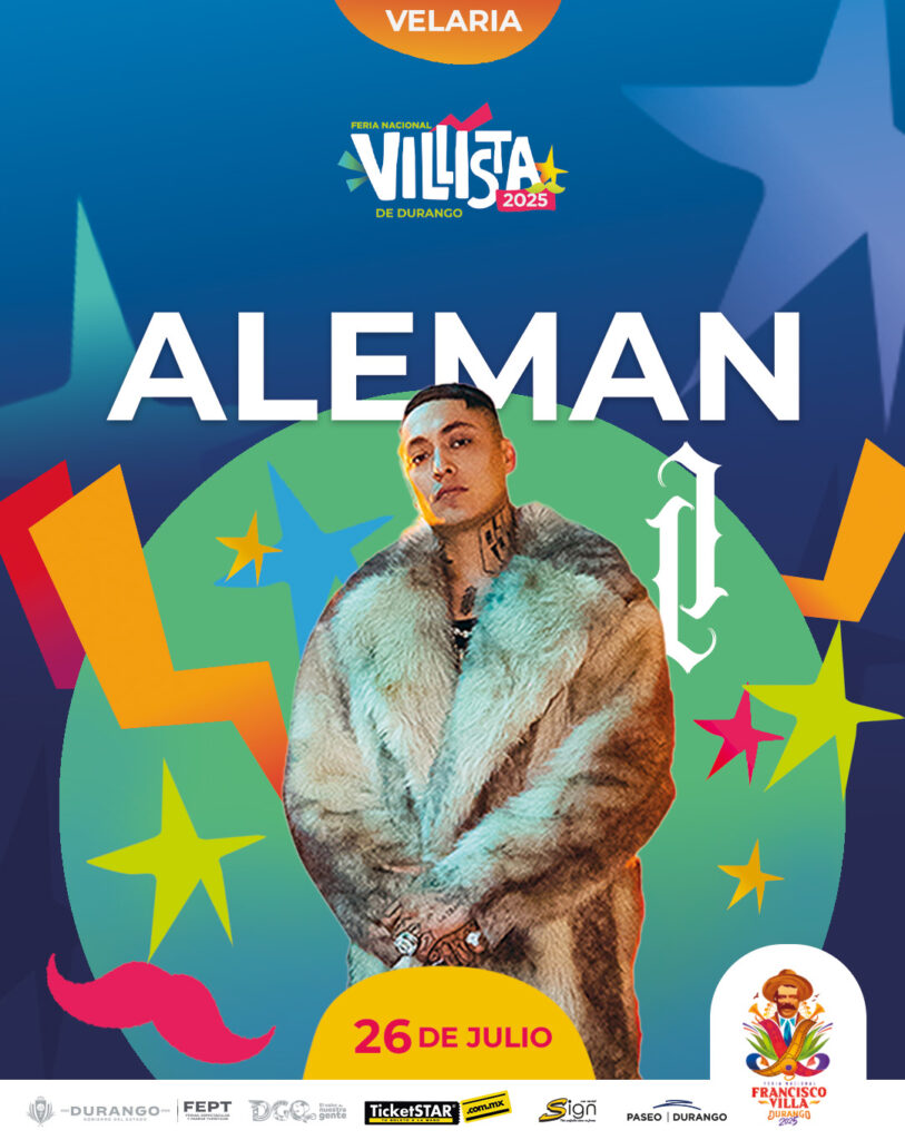 ALEMÁN EN DURANGO 2025 FERIA LA VILLISTA